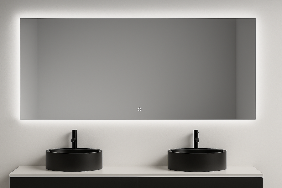 Miroir devis carouge geneve vitrier salle de bain douche vaud lausanne edilsystem